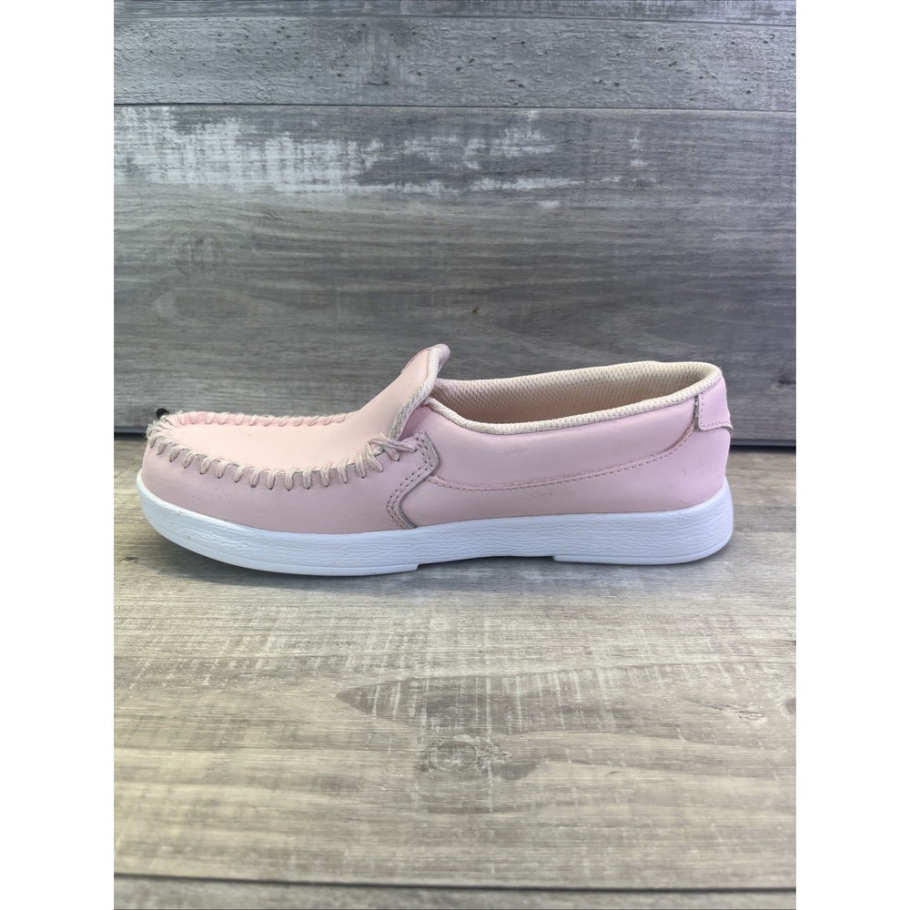 DC Villain Womens Light Pink Leather Loafers Slip On Casual Shoes Size 6.5 - Picture 8 of 10
